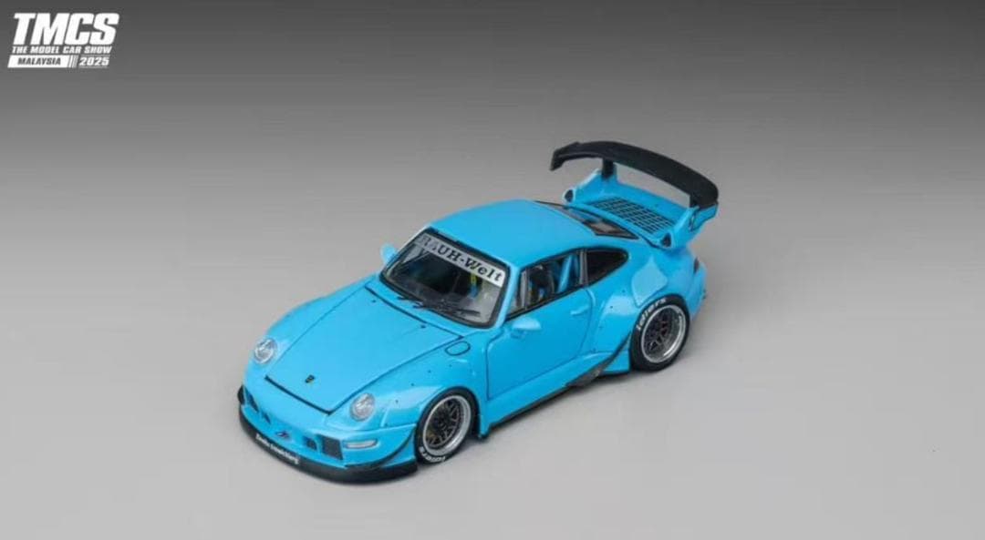 PGM 1/64 ポルシェ RWB 993 フル開閉モデル ブルー 限定 - メルカリ