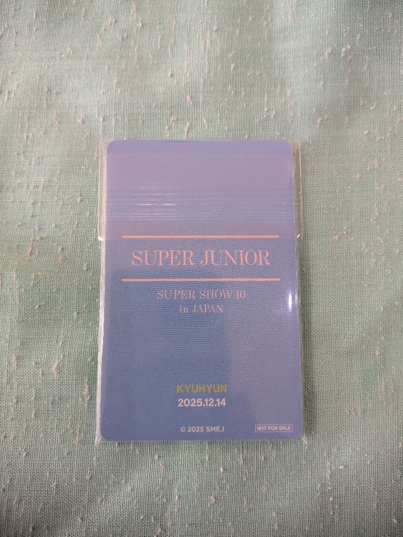 SUPER JUNIOR SS1012/14限定 アプグレ特典トレカ 9枚セット