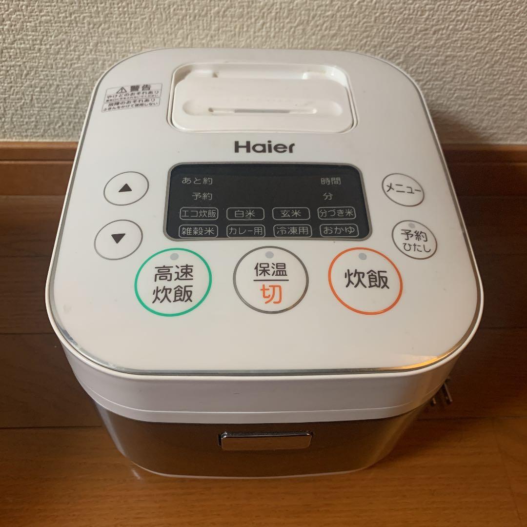 炊飯器・餅つき機 Haier JJ-M31A(W) Amazon.co.jp: ハイアールジャパンセールス 3合 マイコン式炊飯器