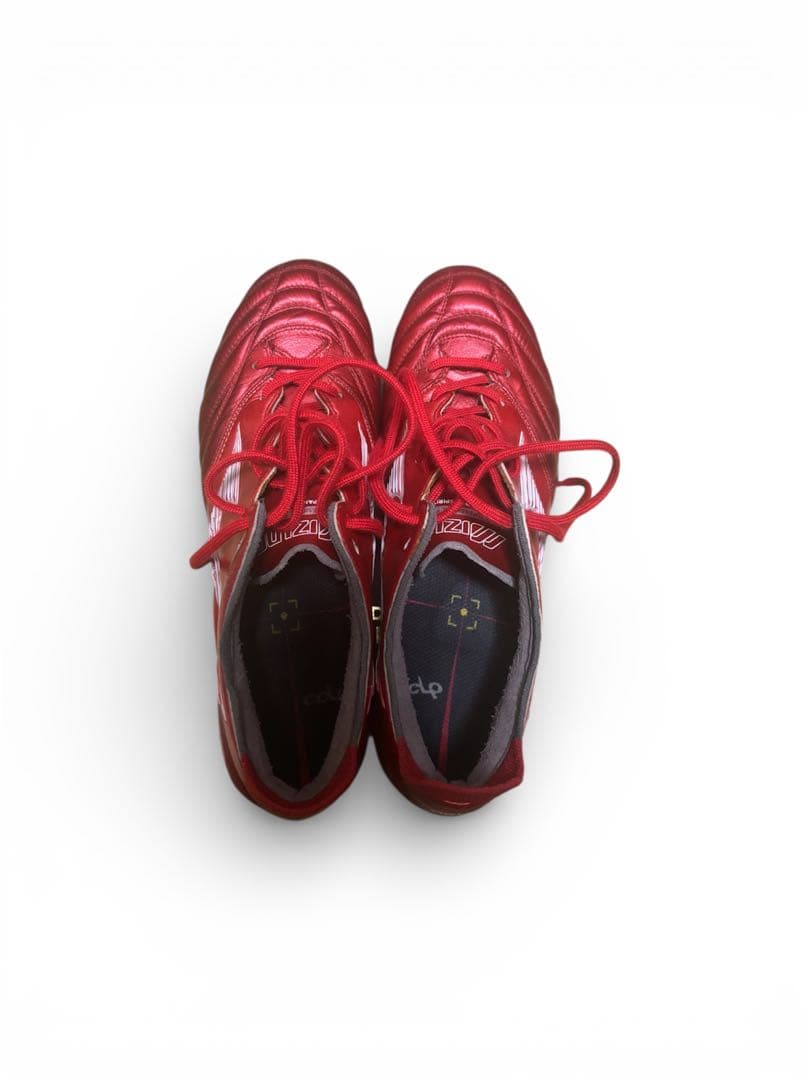 モレリアネオIII レッド スパイク MIZUNO ミズノ モレリア NEO 3 JAPAN(レッド×ホワイト) P1GA228060