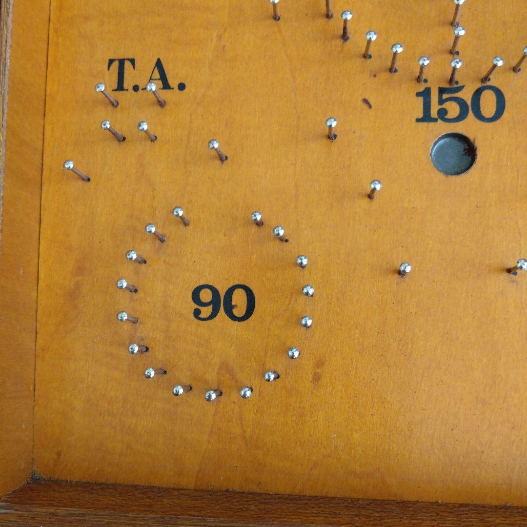 プーレー コリントゲーム 木製 パチンコ ピンボール 昭和レトロ