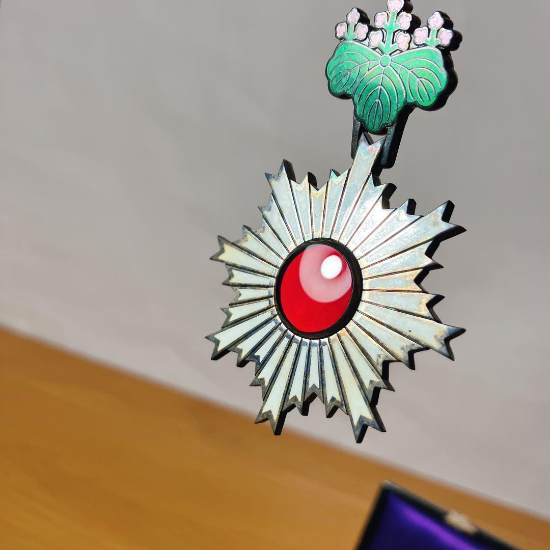 旭日単光章 勲六等単光旭日章 - メルカリ