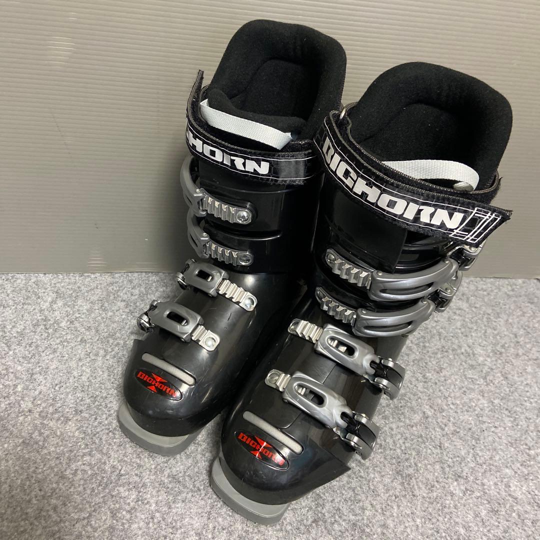 ★メンテナンス済　大人スキーセット　板145cm ブーツ24~24.5cm