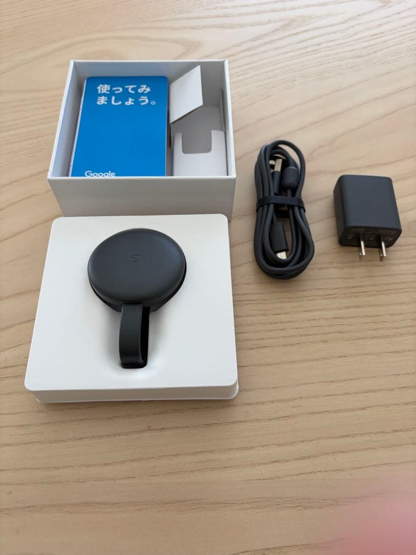 Google Chromecast 第3世代 1回使用のみ - メルカリ