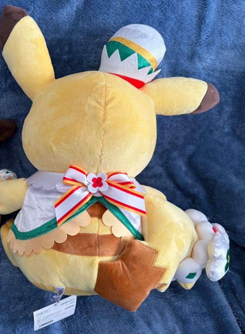 ポケパーク カントー ぬいぐるみ大 ピカチュウ カーニバル衣装
