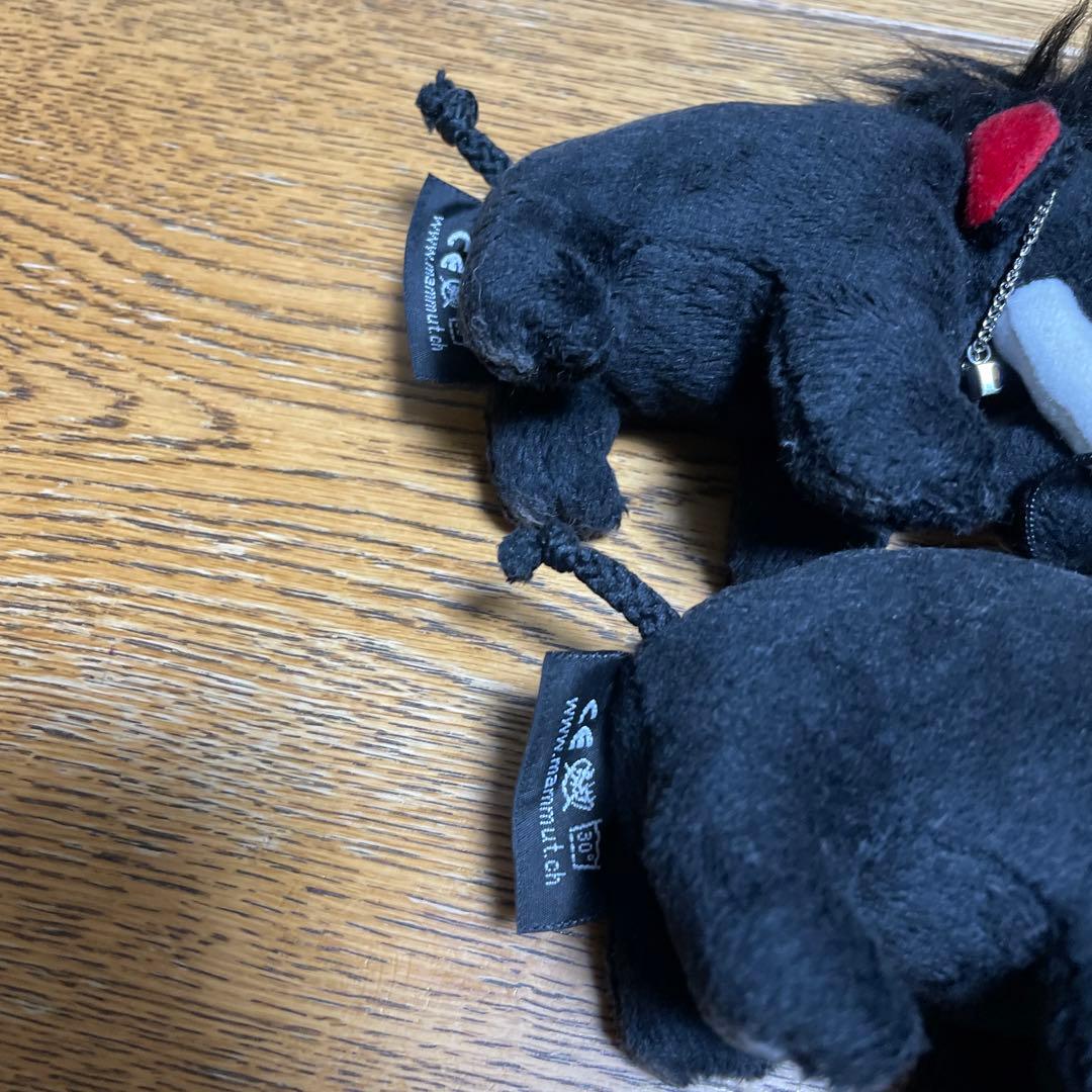 美品レア マムートMAMMUT マンモス ぬいぐるみ 非売品 2体 - メルカリ