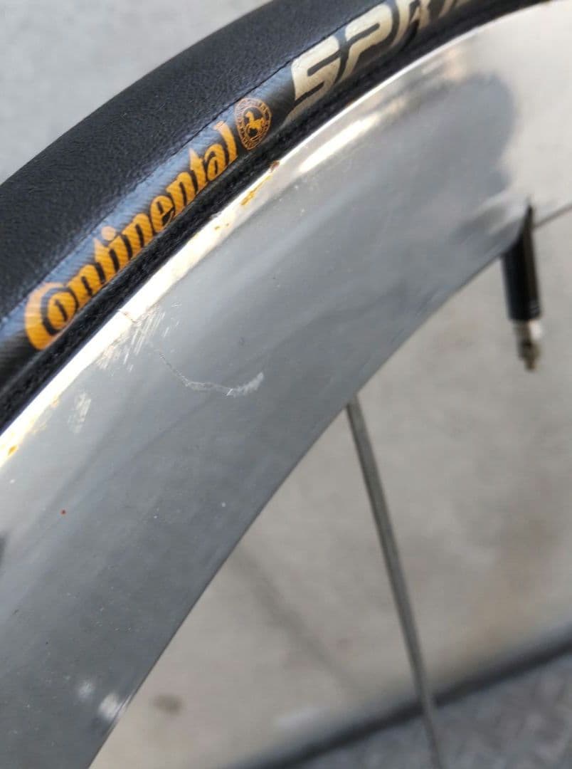 カンパニョーロシャマルトラック700c フロント 銀シャマル - メルカリ