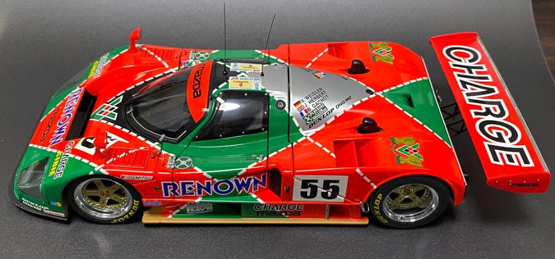 1/18　オートアート AUTOart　マツダ　787B 再生産】1/18 マツダ 787B 1991 ル・マン優勝 #55 スペシャル