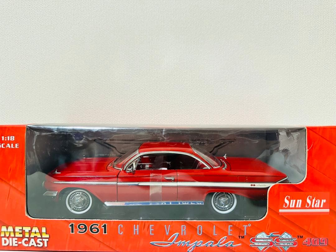 サンスター/'61 Chevyシボレー Impalaインパラ SS 1/18 - メルカリ