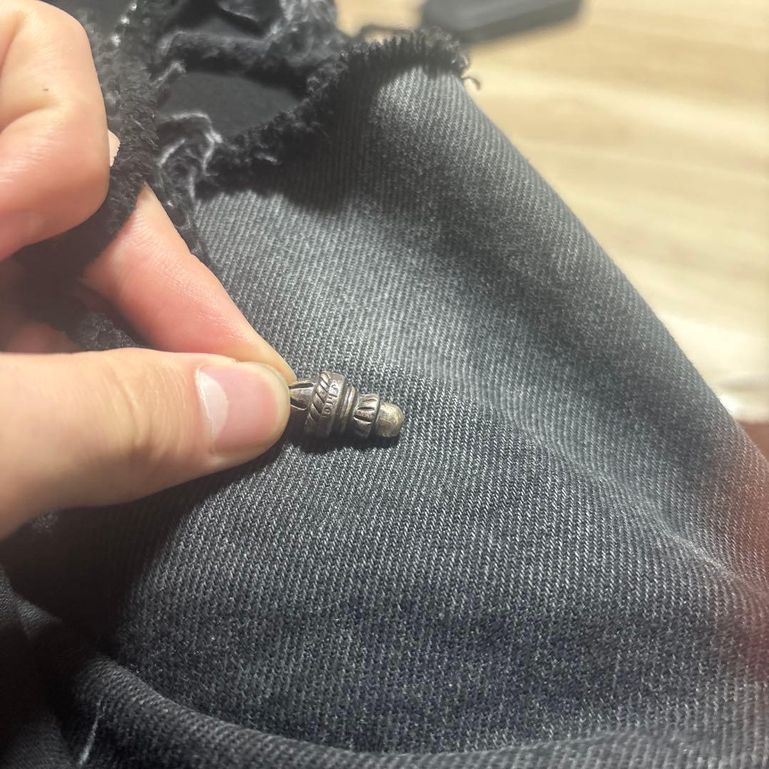 H*H様 クロムハーツ タイニーレザーブレード スモール スクロール