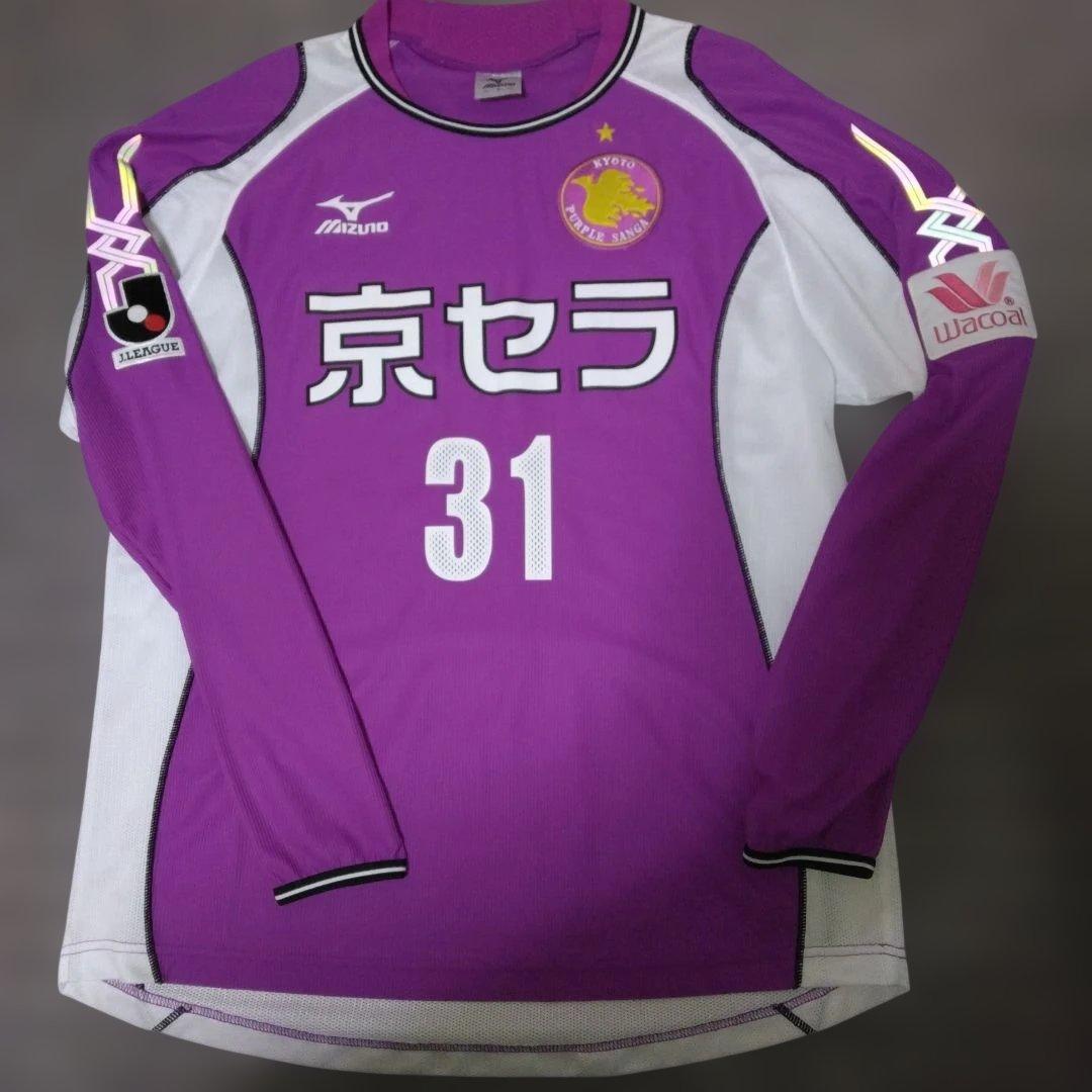 京都パープルサンガ ホーム長袖ユニフォーム 31番 【美品】 京都サンガF.C.】2024シーズン オーセンティックユニフォーム1st 背