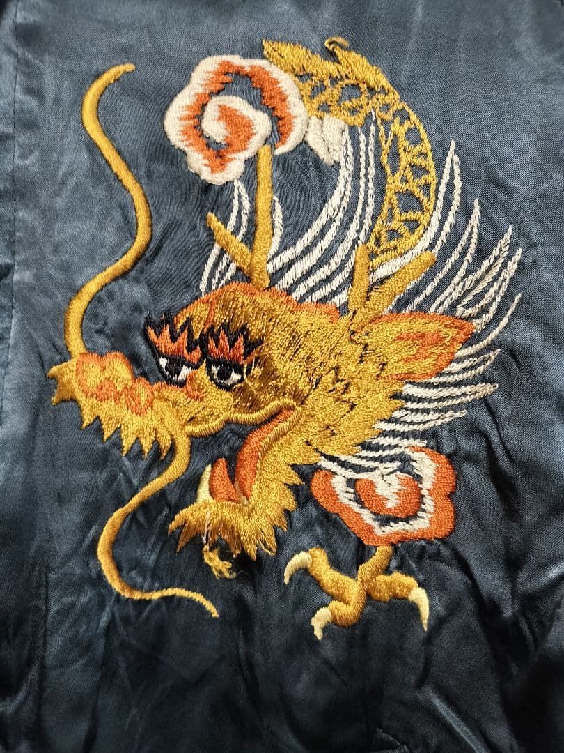 フラットヘッド白虎龍 SUPER BEAVER 渋谷龍太着用 スカジャン - メルカリ