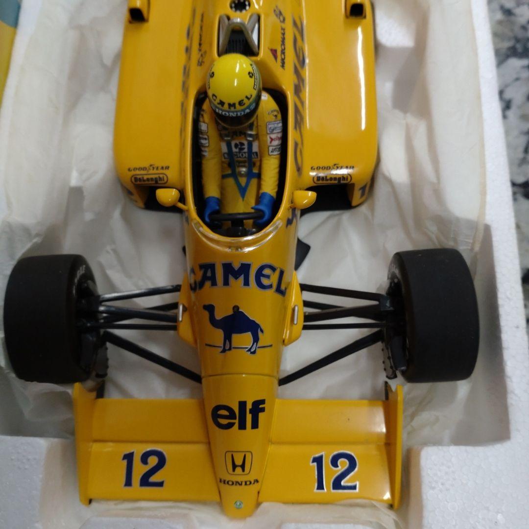 ミニチャンプス 1/18 ロータス 99T A・セナ 1987 CAMEL仕様 - メルカリ