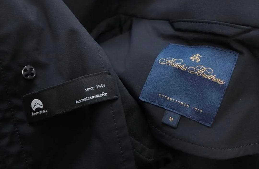 Brooks Brothers ヴァルスター型ブルゾンM黒 - メルカリ