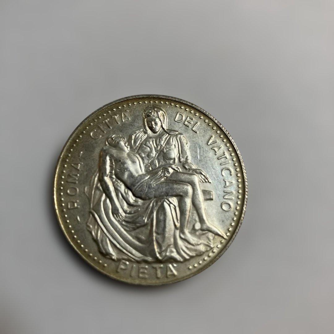バチカン 記念メダル 銀メッキ ヨハネパウロ2世 パウロ6世 サン