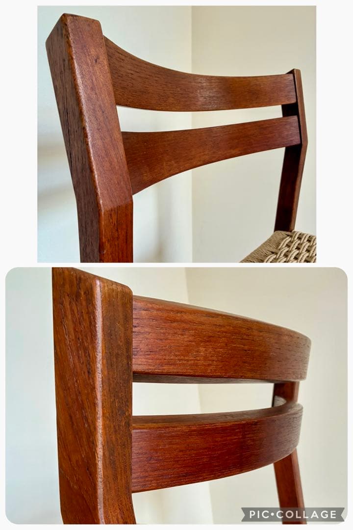 極美品　J.L.Moller jlモラー チーク材 ウェグナー　yチェア