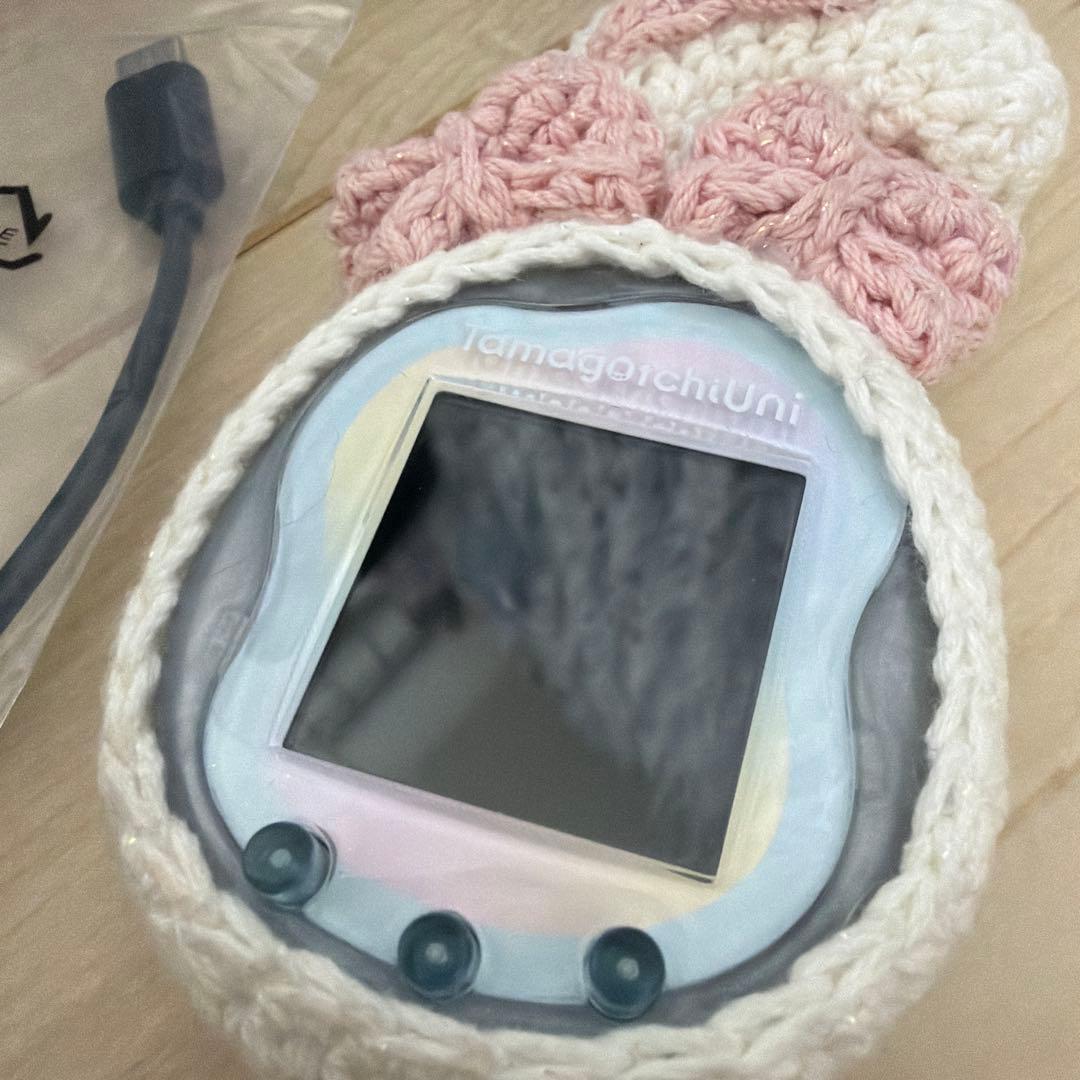 Y*様 たまごっちユニ プリズムホワイト Tamagotchi Uni