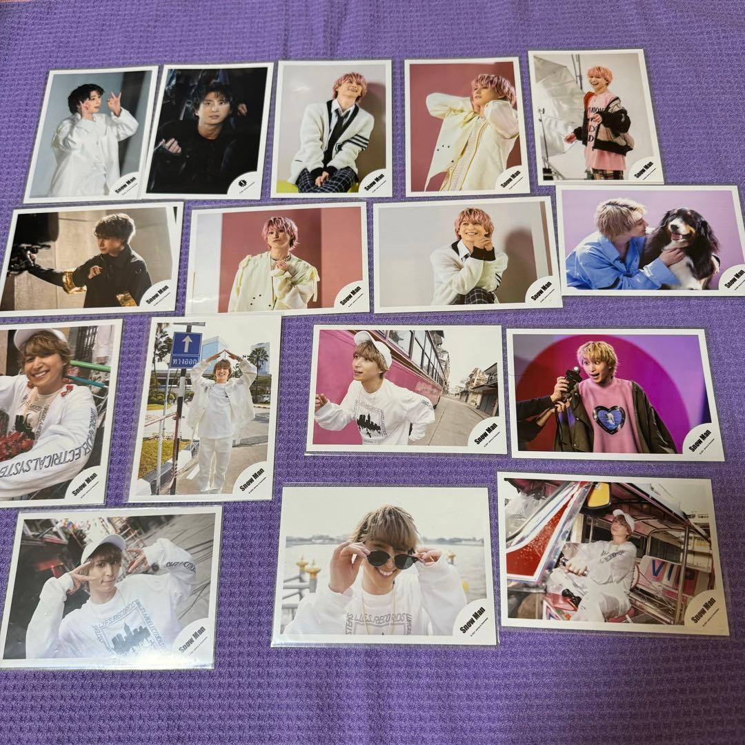 岩本照 佐久間大介 SnowMan オフショ 公式写真 まとめ売り 大量 - メルカリ