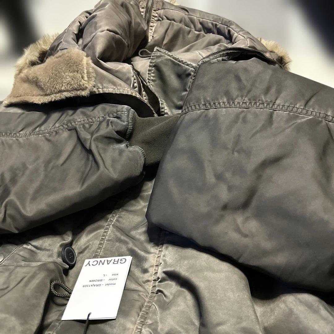 GRANCY グランシー ファーポケットデザインフェードN2Bジャケット