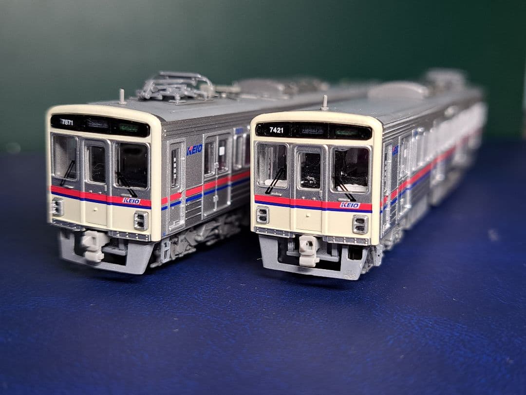 マイクロエース 京王7000系 7421F 競馬場線 2両セット【 加工品