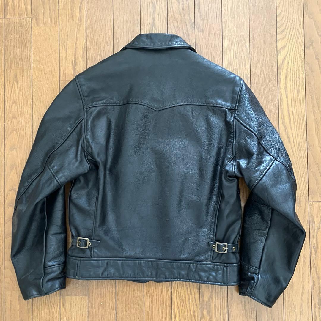 Schott 637 レザージャケット Dポケット サイズ38 - メルカリ
