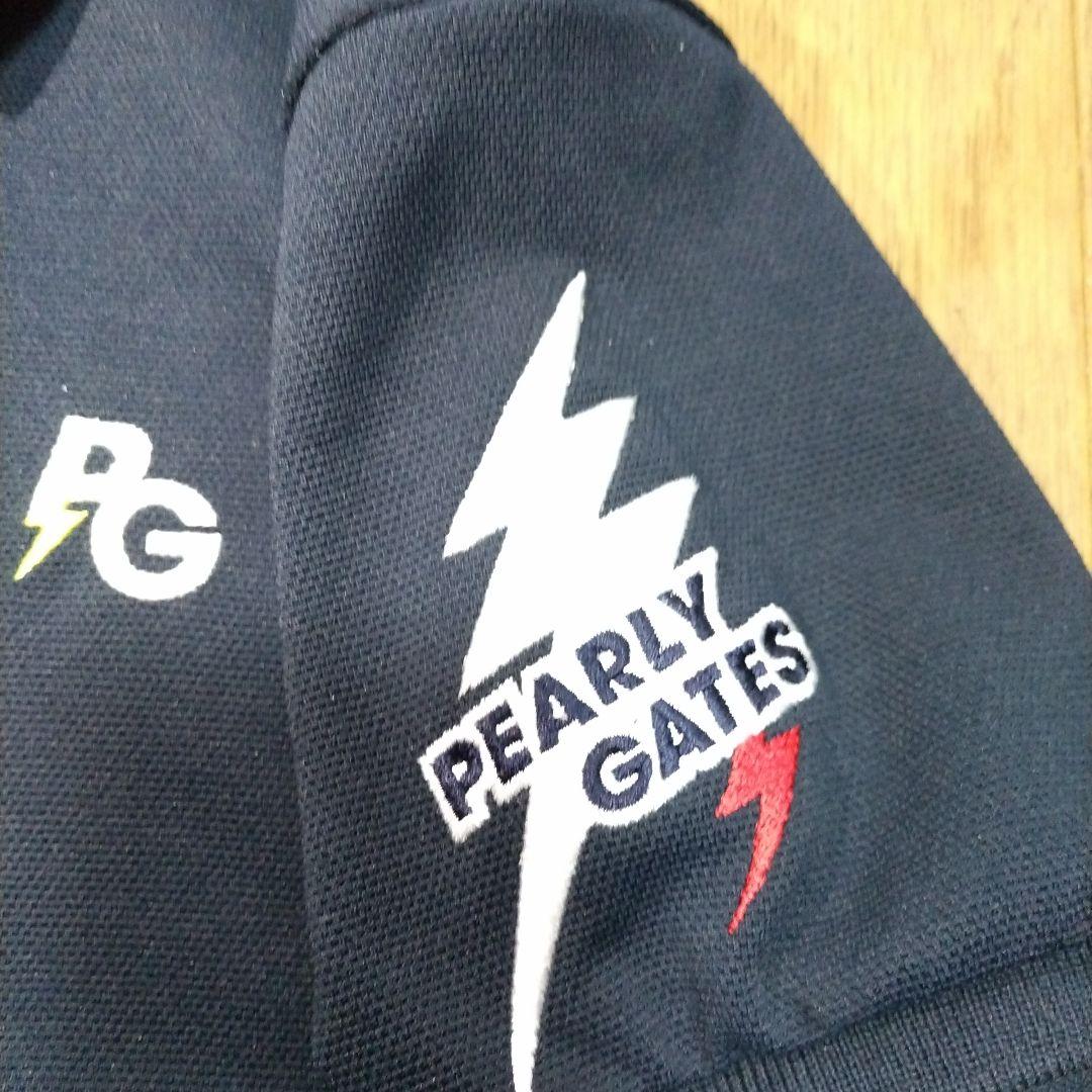 パーリーゲイツ スマイルワッペン 半袖ポロシャツ 紺 0(S) - メルカリ