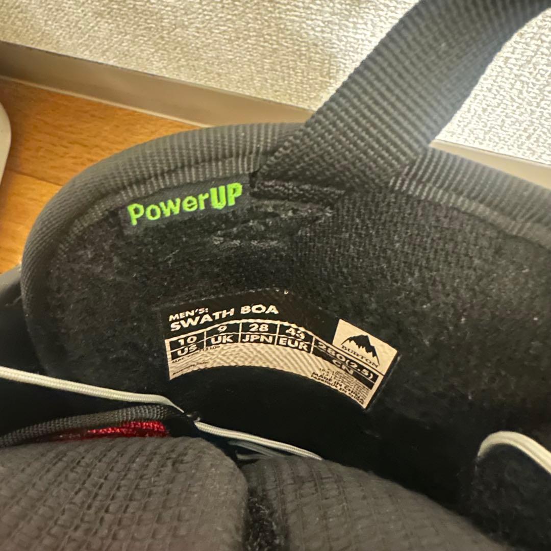 BURTON バートン SWATH スウォス ダブルBOA 28.0cm