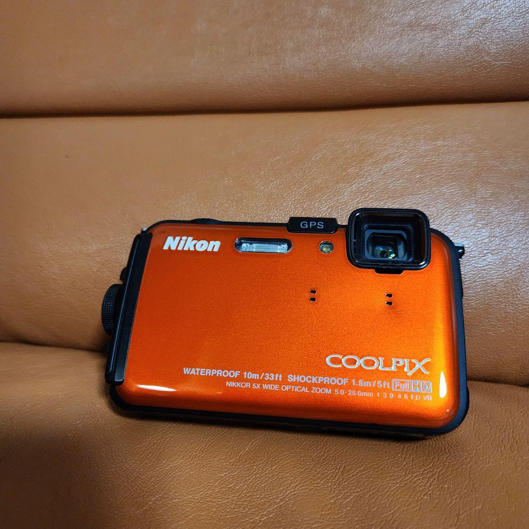 廃盤希少！美品】Nikon COOLPIX AW100 オレンジ - メルカリ