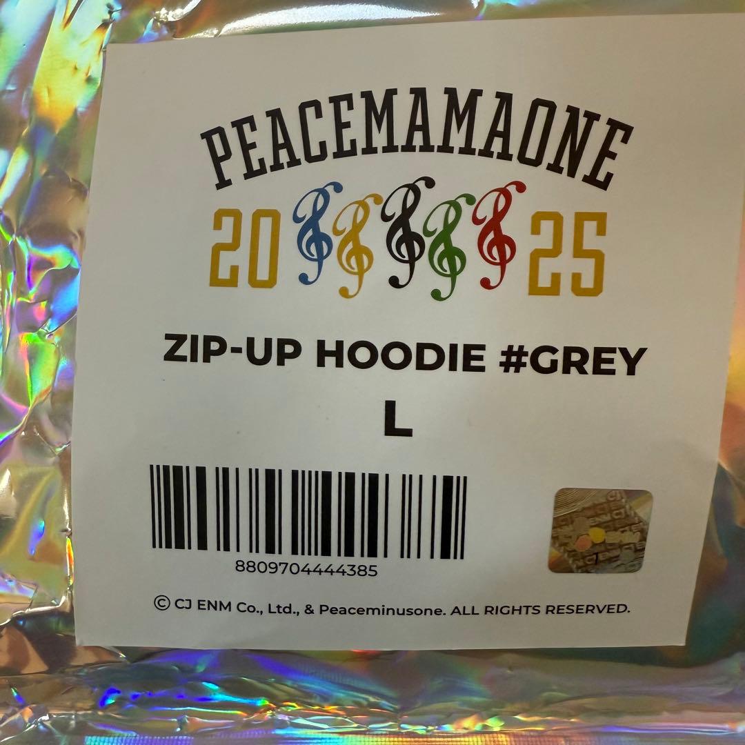 GDRAGON PEACEMINUSONE 韓国 popup パーカー L