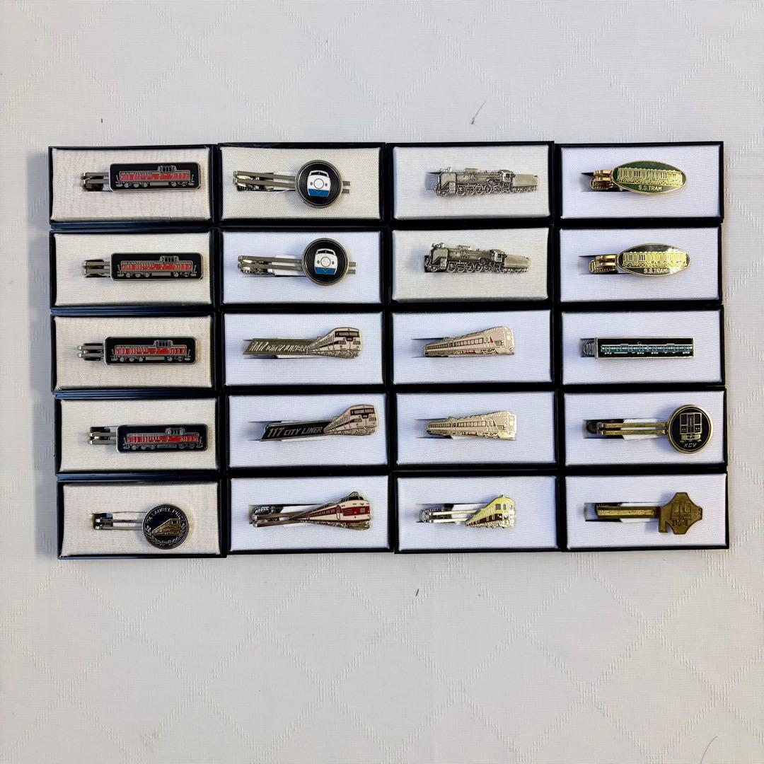 鉄道 国鉄 機関車 ネクタイピン 20個セット