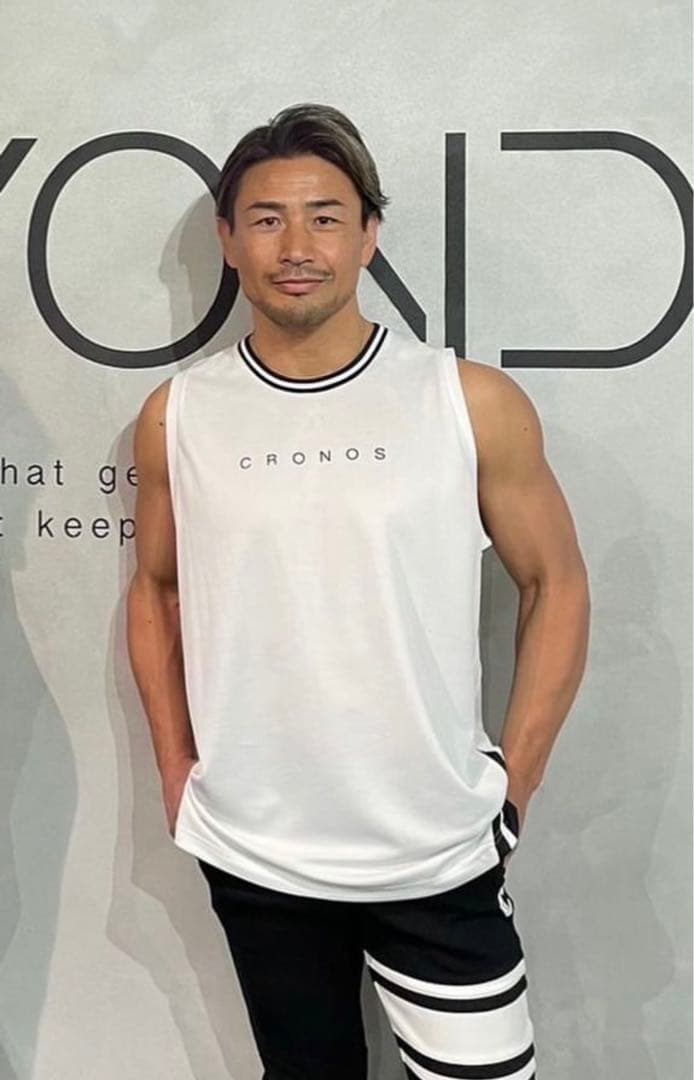 CRONOS クロノス 魔裟斗 タンクトップ ホワイト Lサイズ - メルカリ