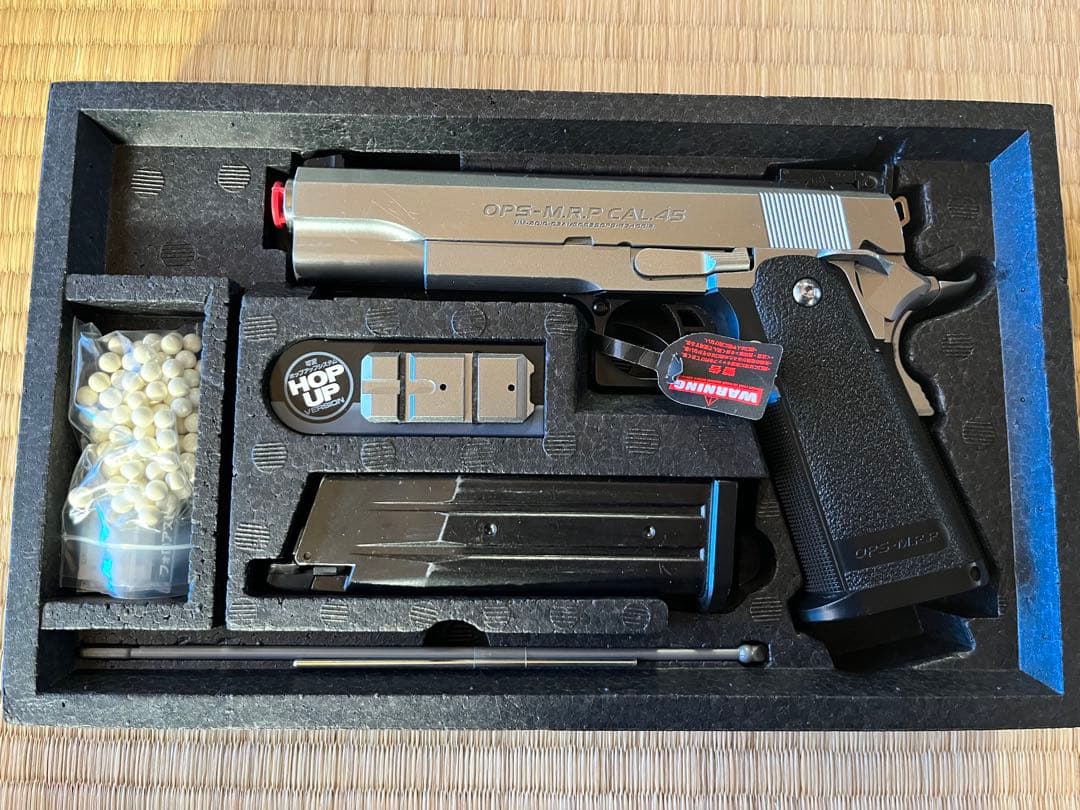 3466 ハイキャパ 5.1 ステンレスモデル 付属品の等 ハンドガン ガスガン