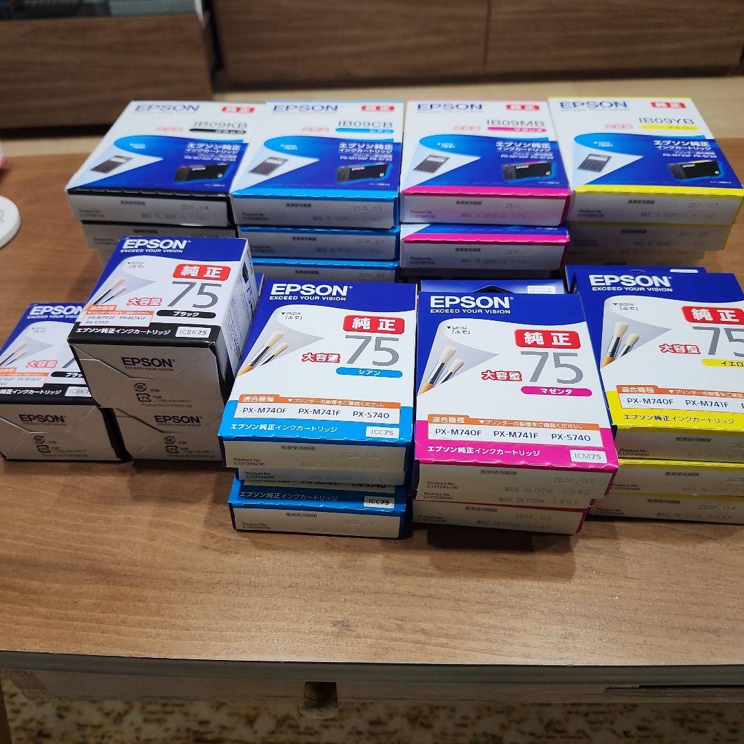 在庫放出】EPSON 純正インクカートリッジ IB09 IC75