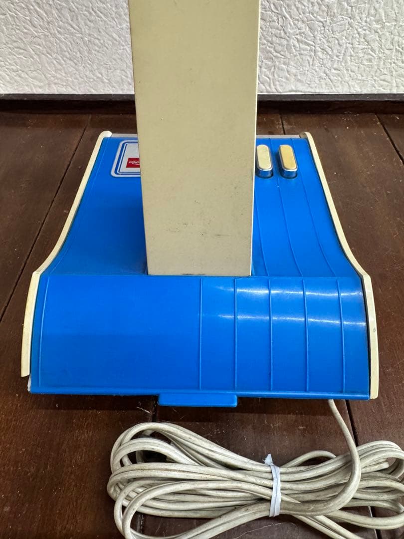 動作確認済み 当時物 TOSHIBA 東芝 扇風機 D-30PC ブルー - メルカリ