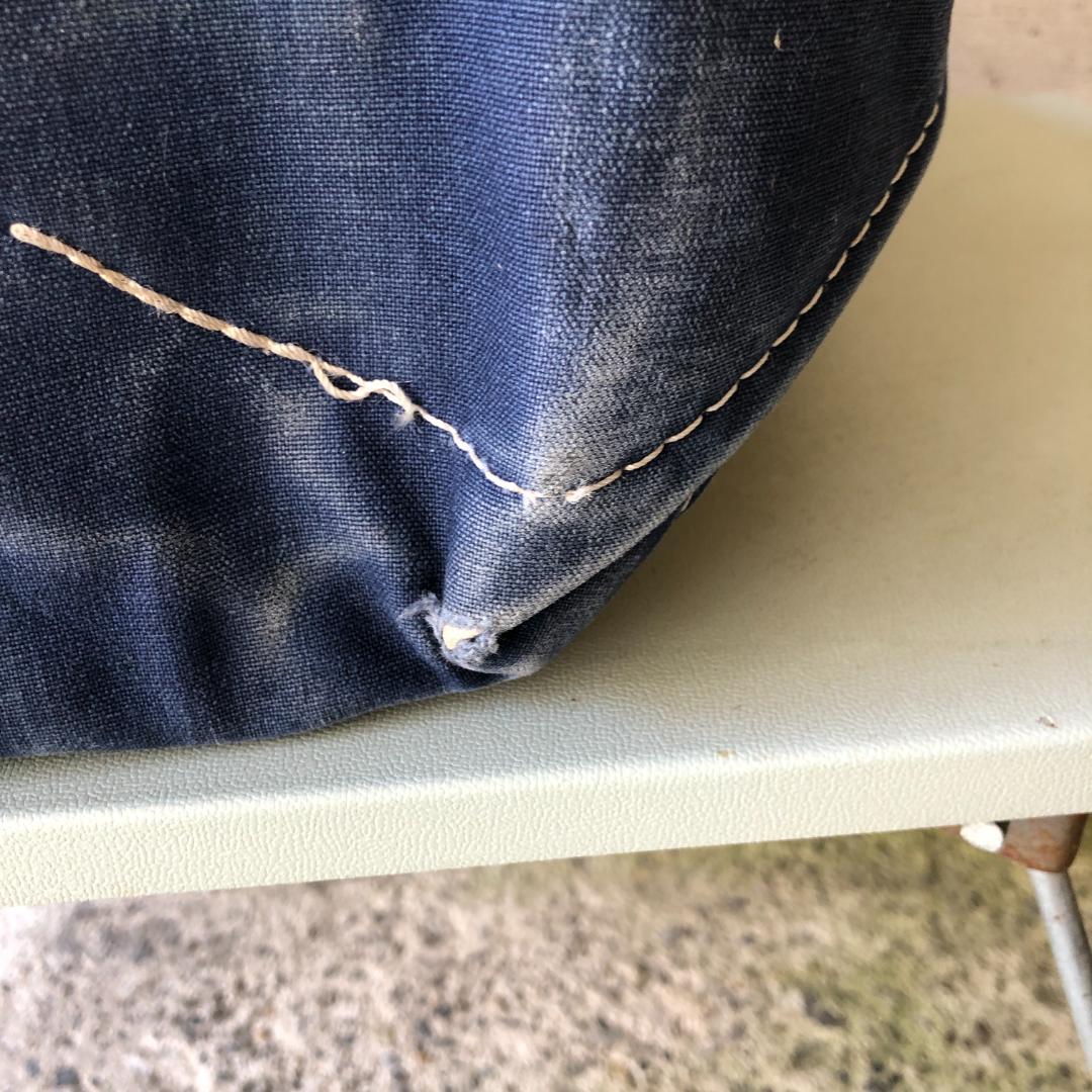 エルエルビーン トートバッグ 80s ネイビー ギザタグ 2色タグ XLサイズ