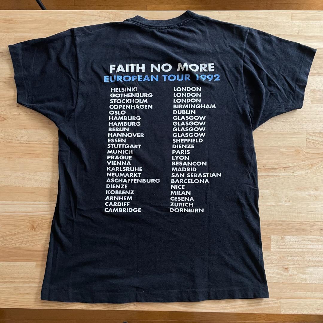 FAITH NO MORE EUROPEAN TOUR 1992 Tシャツ