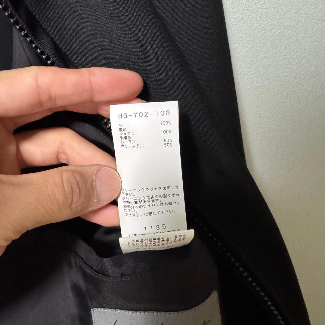 yohji yamamoto pour homme 22ss スイングトップ - メルカリ