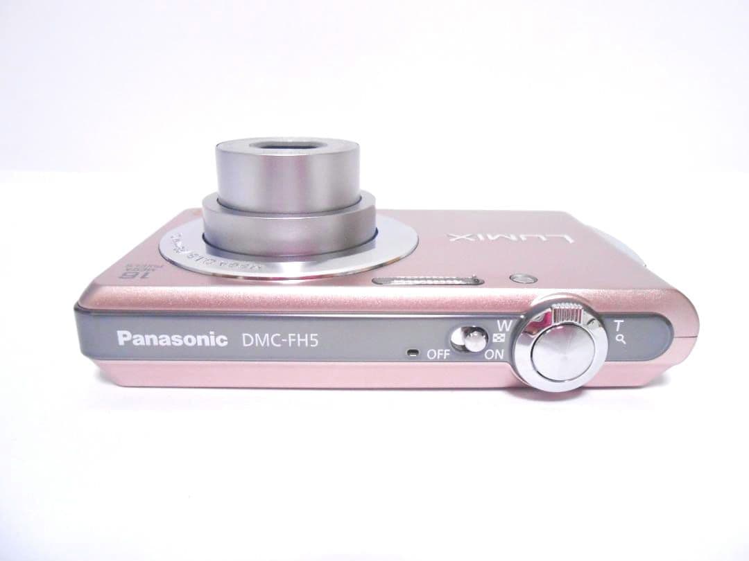 お値下げ歓迎・美品】Panasonic LUMIX DMC-FH5 ピンク - メルカリ