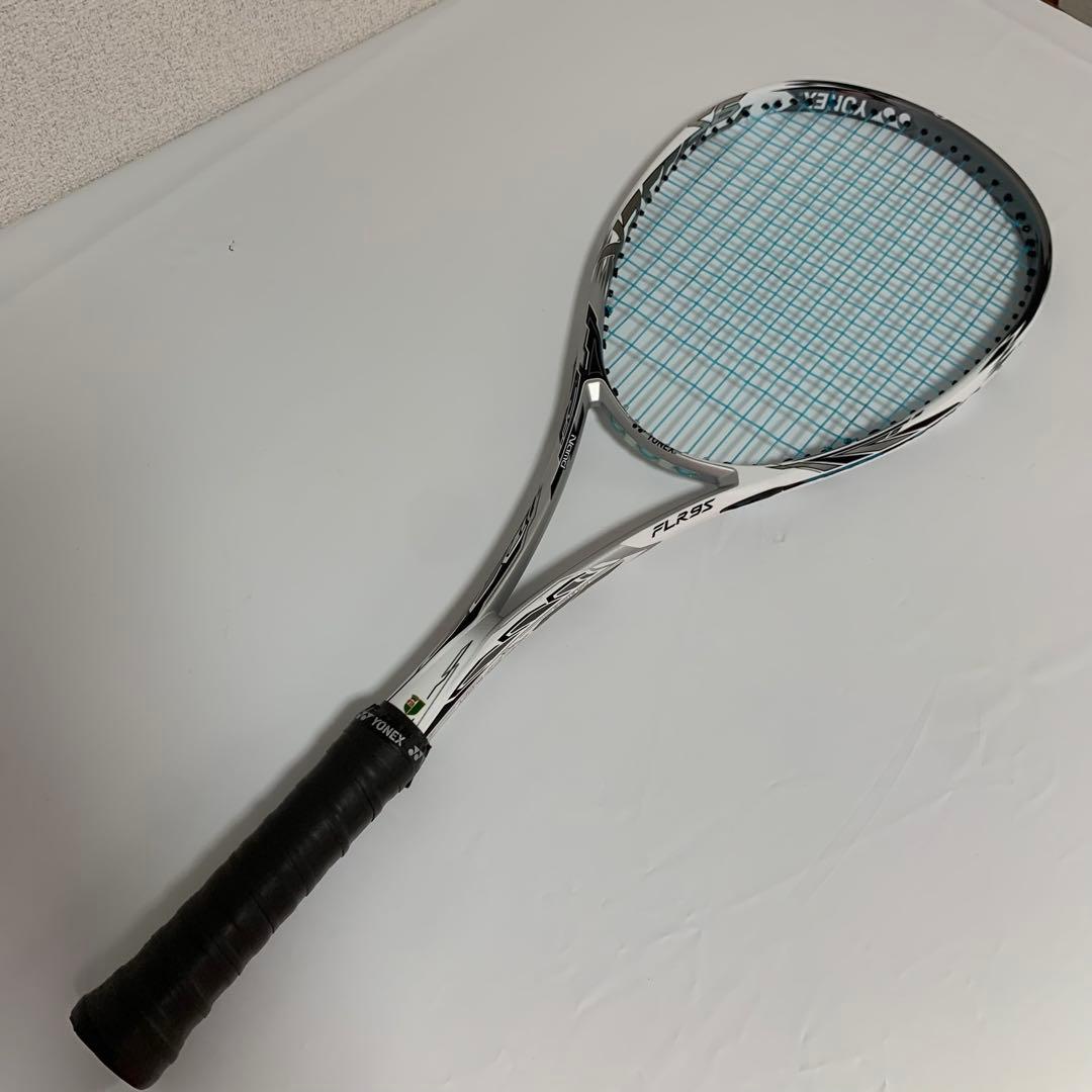 ほぼ未使用　YONEX FLASER 軟式ラケット　エフレーザー ヨネックス 重量・SW計測済】【レーザーイエロー】F-LASER 5S エフレーザー5S