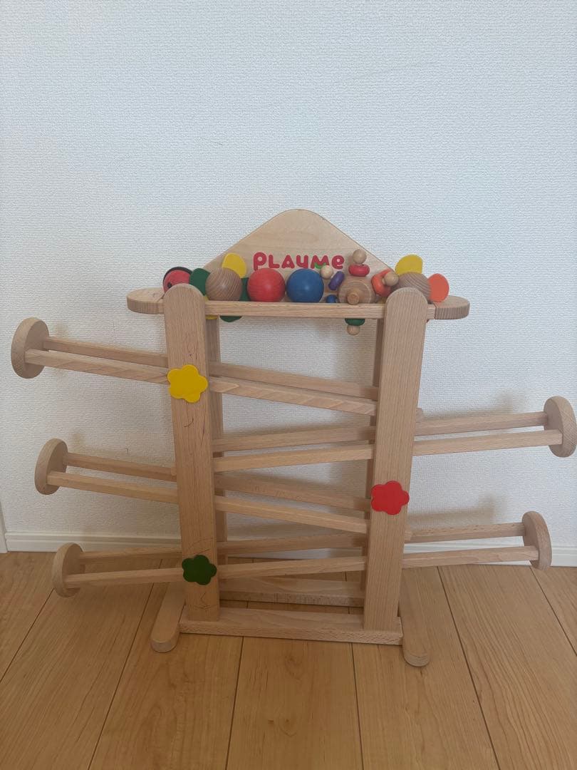 箱付き】 PLAYME Flower Garden 木製 知育玩具