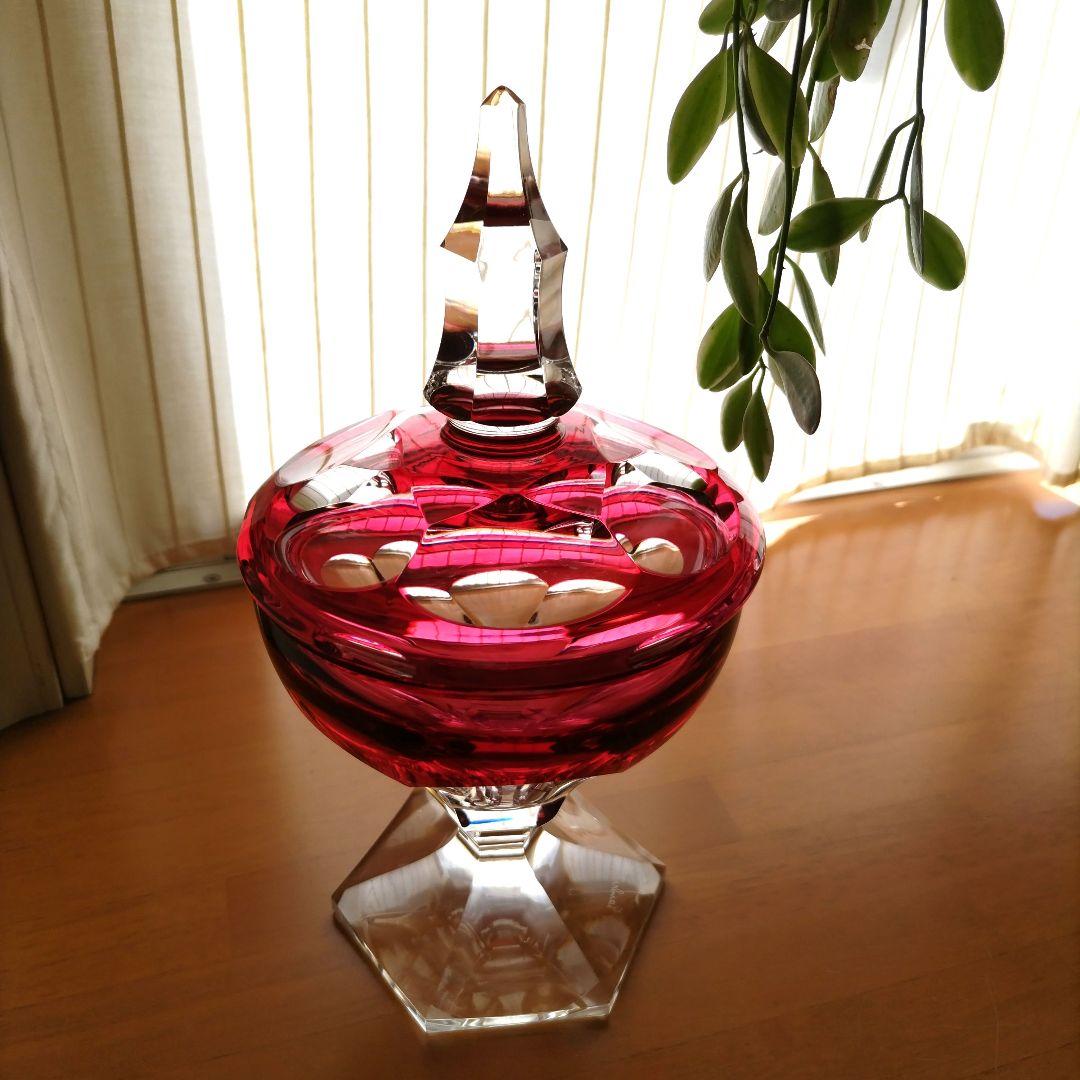 ベルギー皇室御用達　ヴァルサンランベール　ボンボニエール　ミッドセンチュリー ヴァル・サンランヴェール【Antique Val Saint-Lambert】 – Antique