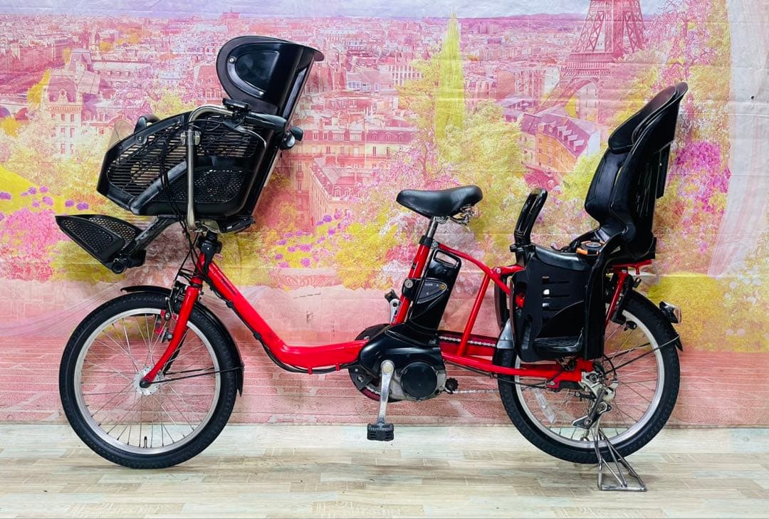 ZK3508 「大容量13.2Ah」電動自転車パナソニック 子供乗せ 20インチ
