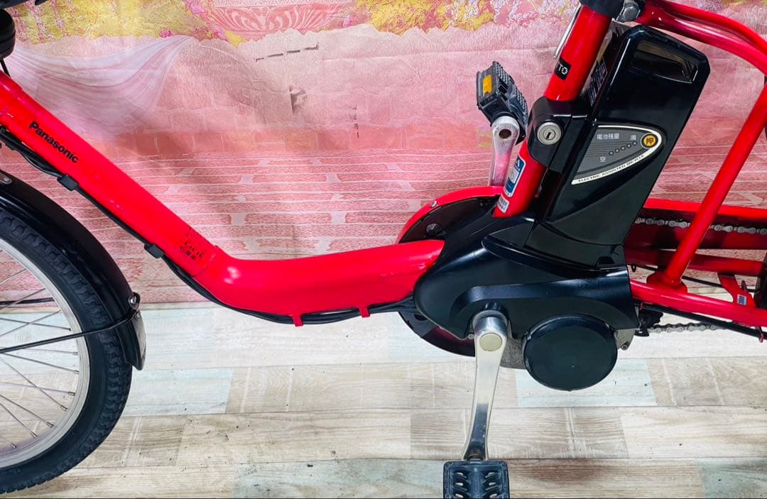 ZK3508 「大容量13.2Ah」電動自転車パナソニック 子供乗せ 20インチ