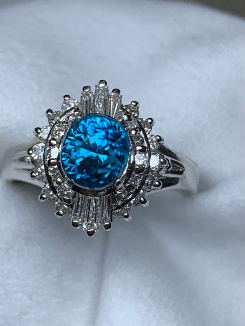 チ*介様 天然ブルージルコン 1.905ct