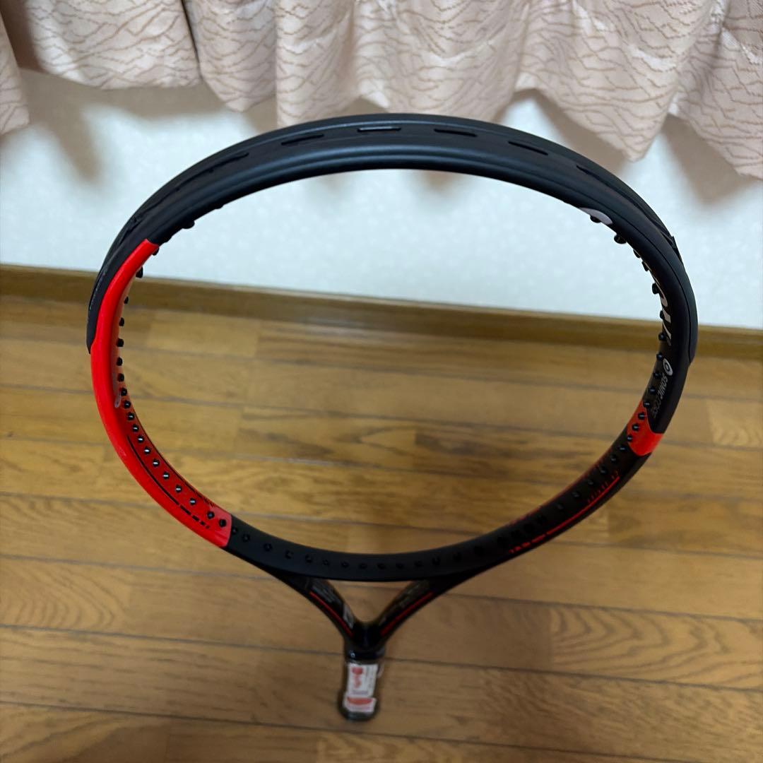 未使用】DUNLOP CX200テニスラケット 黒/赤 - メルカリ