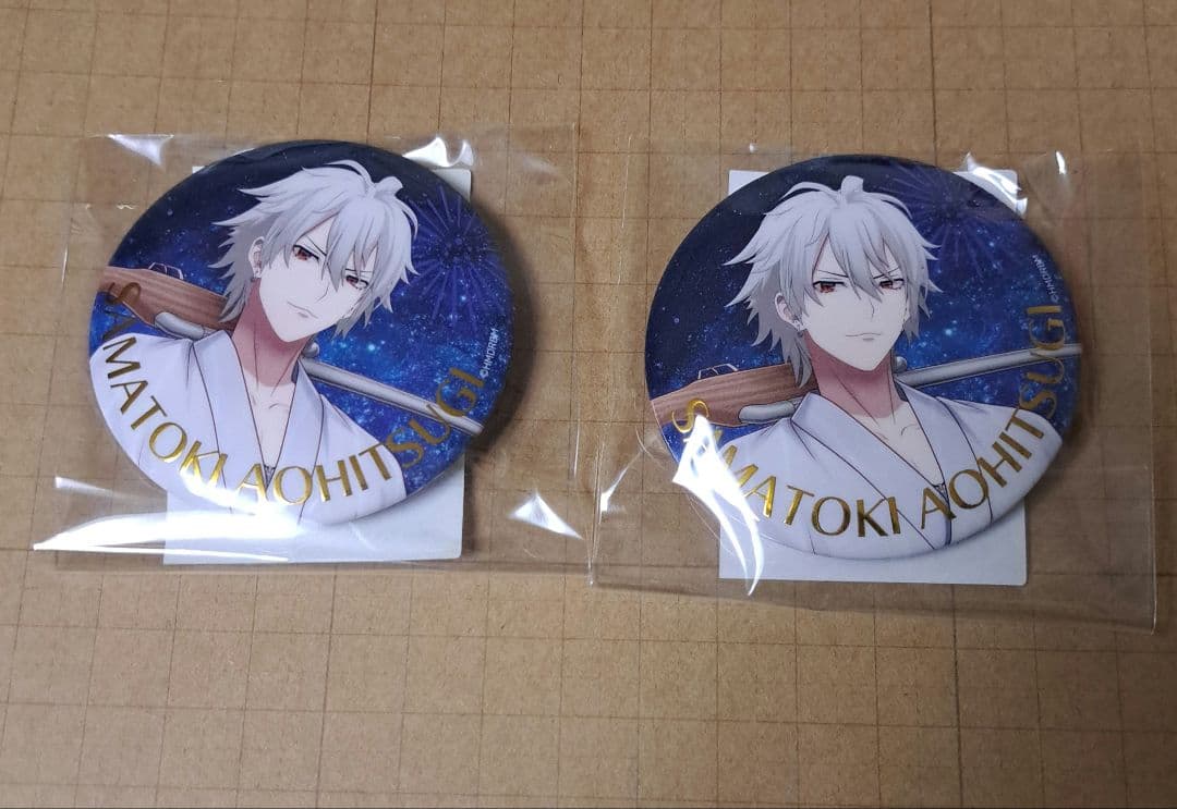 ヒプマイ オンラインくじ 左馬刻 缶バッジ - メルカリ