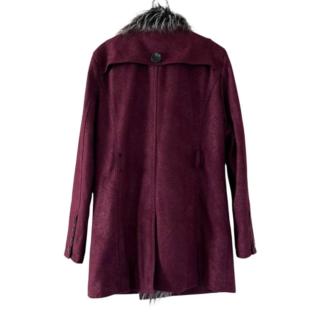 00s y2k growth お兄系 ファー コート ギャル男 グランジ コア - メルカリ