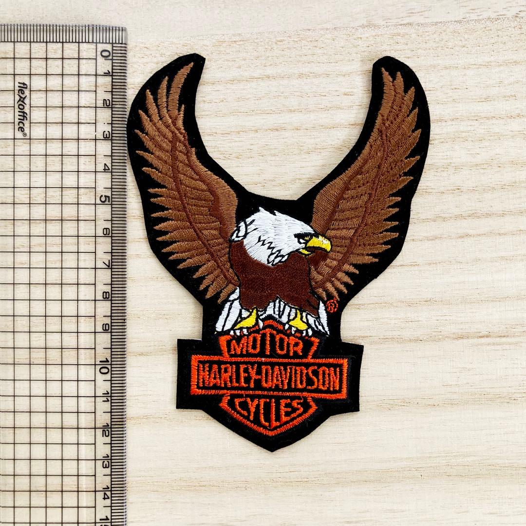 純正・未使用品】 ハーレーダビッドソン 鷹の刺繍ワッペン - メルカリ