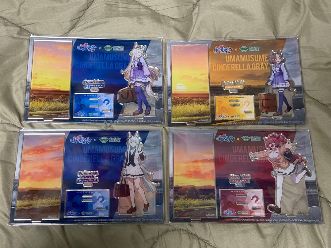 ウマ娘 シンデレラグレイ 笠松町 コラボ ジオラマアクリルスタンド 全4