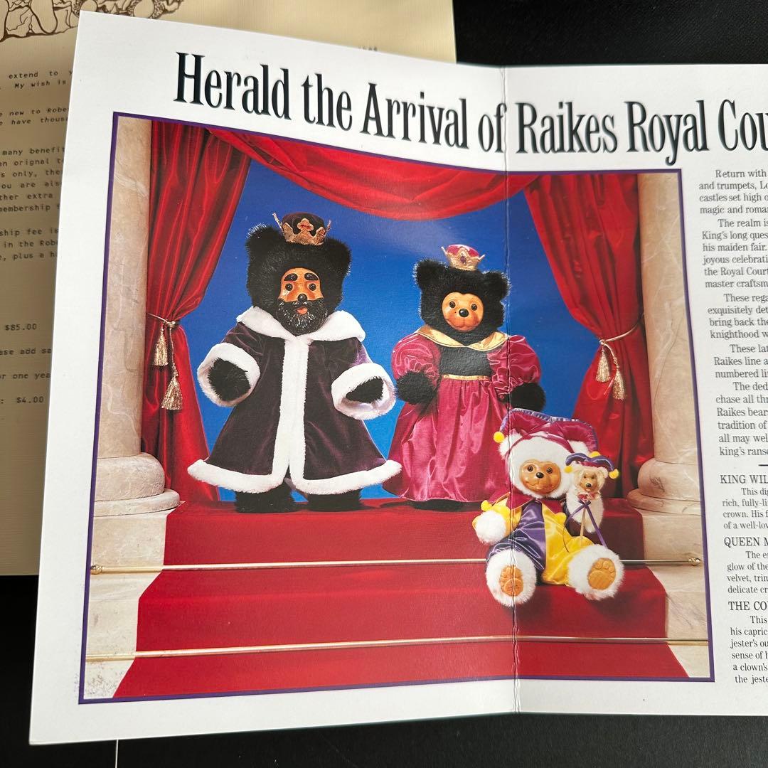 テディベア　Robert raikes bears 海外作家　レイクスベア